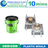 Top Quality Domestic Plastic Paint Bucket Molds With Multiple Styles
