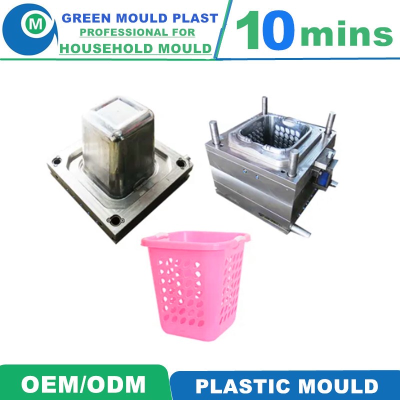 High Quality Injection Plastic Basket Mold,Plastic Household Mould