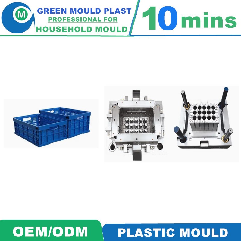 Top Quality Domestic Plastic Crate Molds With Multiple Styles