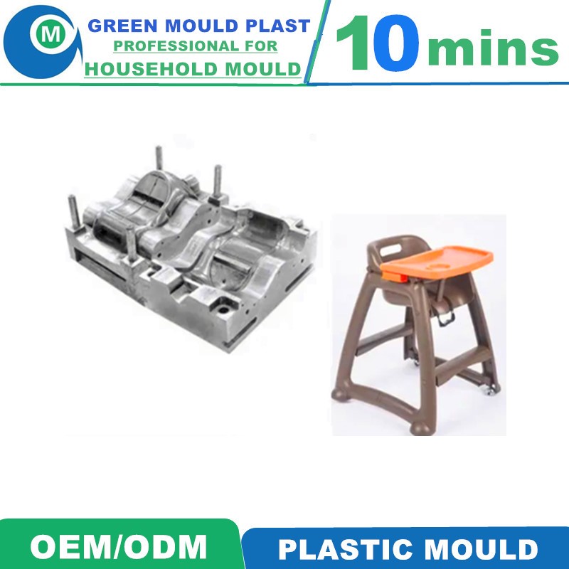 High Quality Local Plastic Baby Feeding Chair Molds With Various Designs