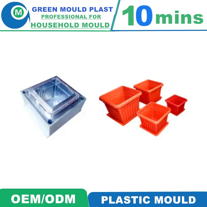 Top Quality International Plastic Flower Pot Molds With Multiple Styles