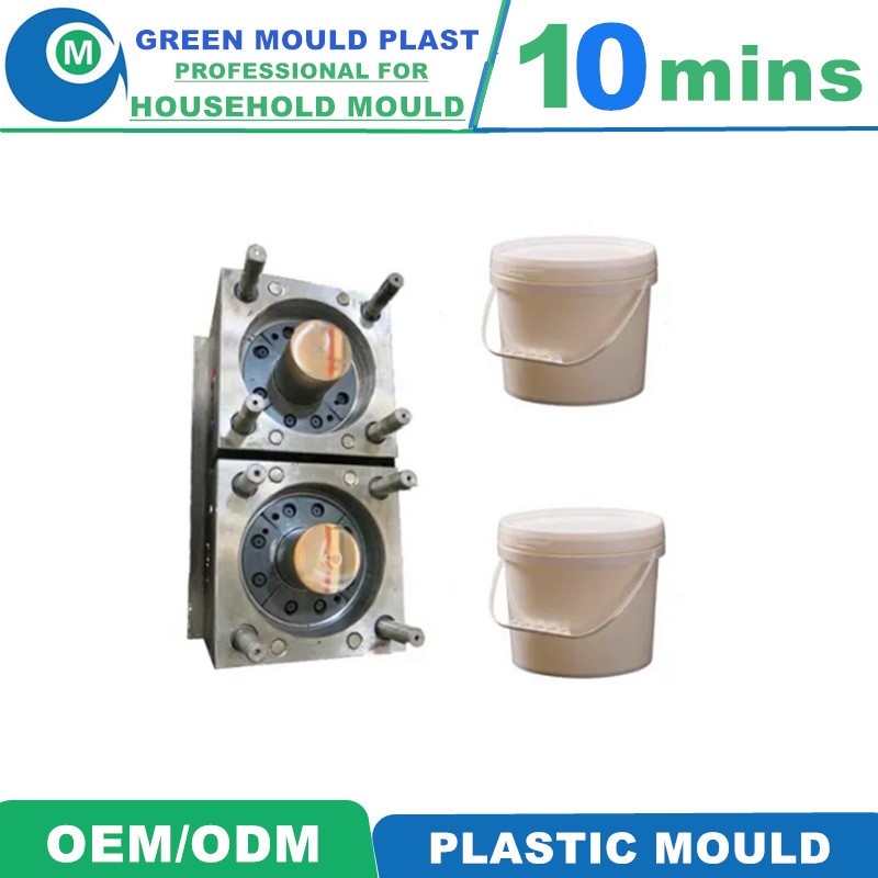 Top Quality International Plastic Paint Bucket Molds With Multiple Styles