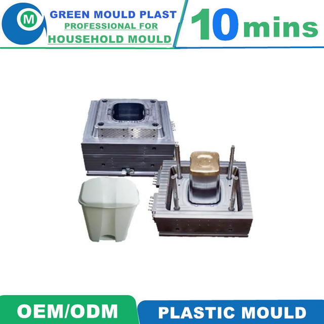 Various Styles of High-Grade International Plastic Garbage Can Molds
