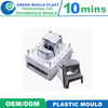 High Precision Hot Runner PP Plastic Household Square Stool Injection Mould