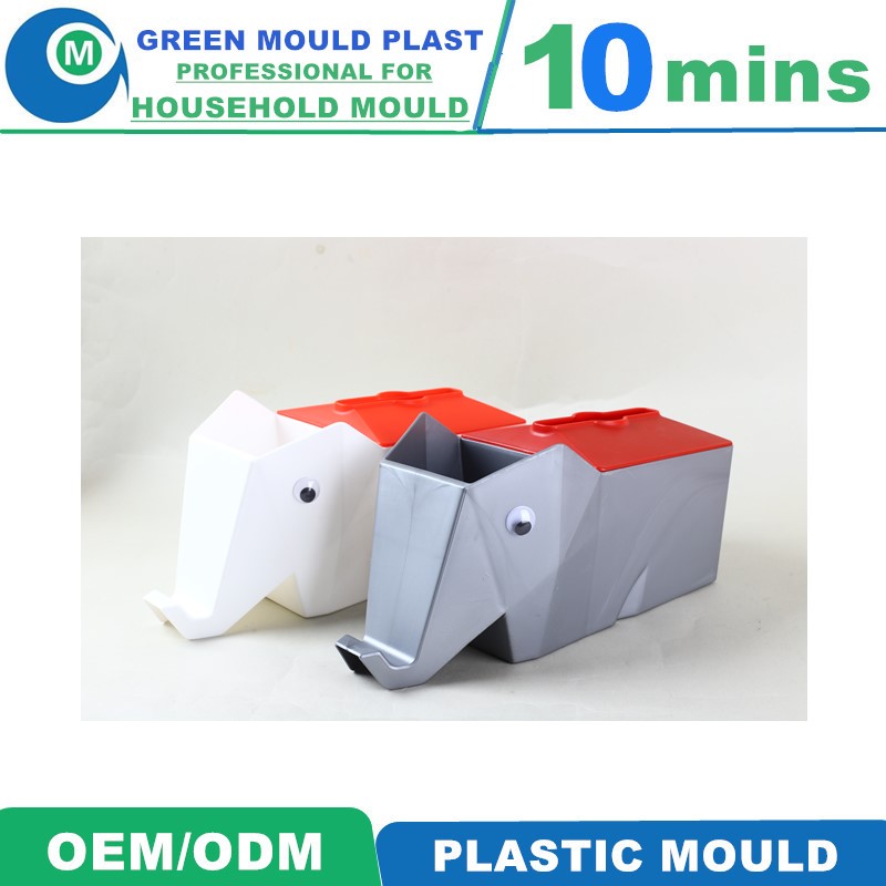 High Quality Domestic Plastic Elephant Tissue Box Molds in Various Styles