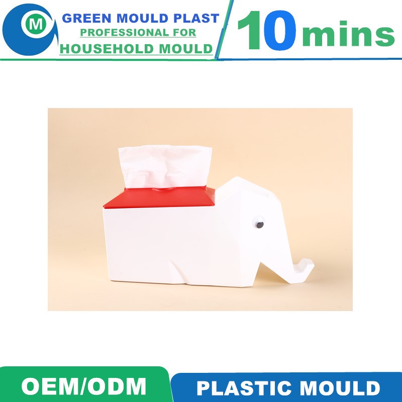 Superior Domestic Plastic Elephant Tissue Box Molds In Assorted Styles