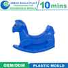 Multi Cavity Hot Runner PP Plastic Kids Swing Car Body Injection Mould 