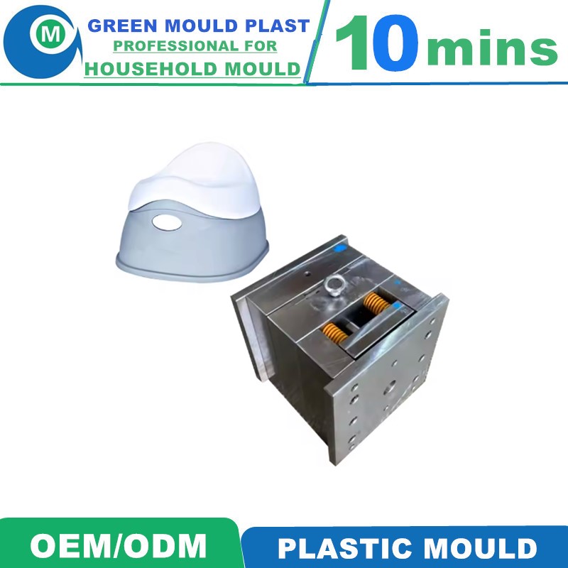 High Precision Hot Runner Food Grade PP Baby Plastic Toilet Potty Injection Mould