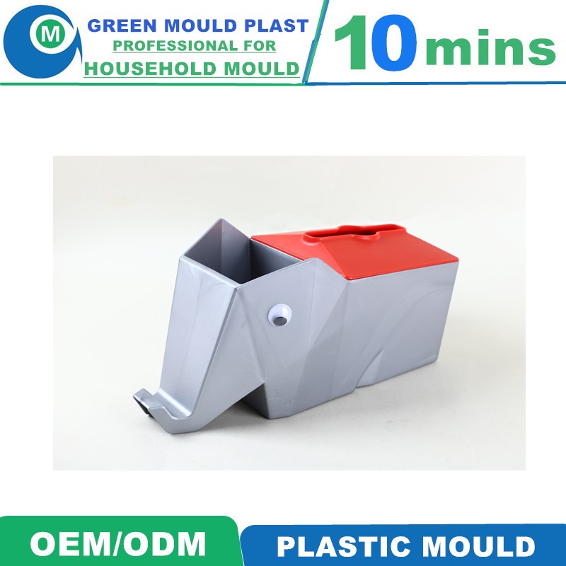 Various Styles of High-Grade Domestic Plastic Elephant Tissue Box Molds