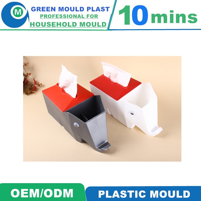 Superior Domestic Plastic Elephant Tissue Box Molds In Assorted Styles