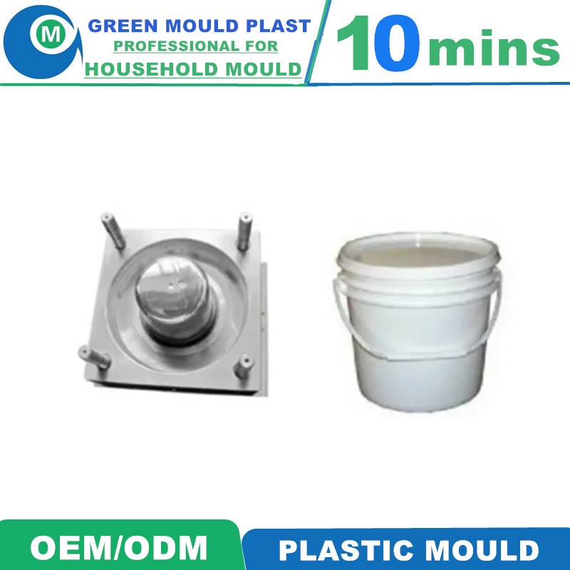Various Styles of High Quality International Precision Plastic Paint Bucket Molds
