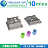 Multi Cavity Hot Runner Food Grade PP Disposable Plastic Water Cup Injection Mould