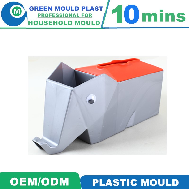 Various Styles of High-Grade Domestic Plastic Elephant Tissue Box Molds