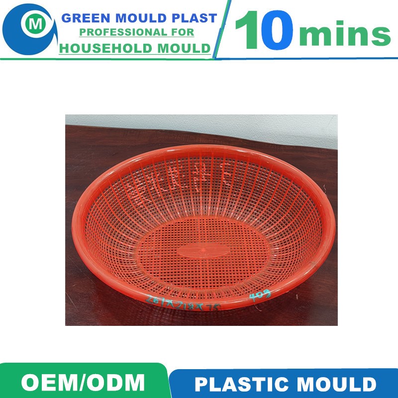 Various Styles of High Quality International Plastic Basket Molds