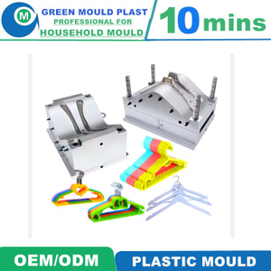 Multi Cavity Hot Runner PP Plastic Clothes Hanger Garment Hanger Injection Mould
