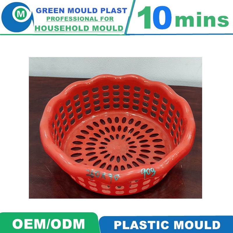 Various Styles of High Quality International Plastic Basket Molds