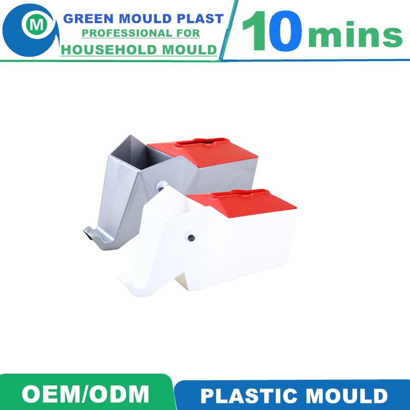 Various Styles of High-Grade Domestic Plastic Elephant Tissue Box Molds