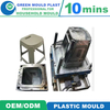 High Precision Hot Runner PP Plastic Household Square Stool Injection Mould