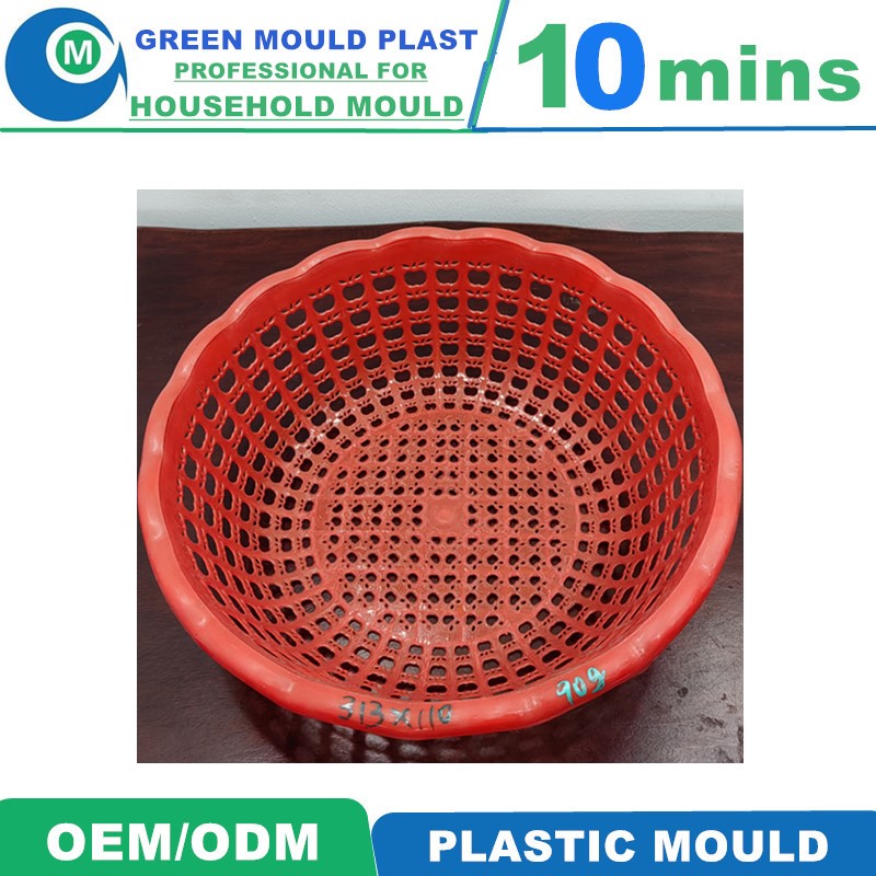 Various Styles of High Quality International Plastic Basket Molds